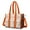 Pioneer Flower Floral-2, variant on Teacher Tote Bag,Pioneer Flower Floral Print Pattern Teacher Utility Tote Bag,Large Work Tote Bags for Women with Multiple Pockets,Top Zipper Closure,13.8x10.6x6.7 Inch
