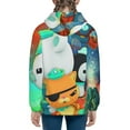 thumbnail image 2 of The Octonauts Youth Active Sweatshirt Printing Casual Pullover Hoodies Winter Fall Clothes Outerwear Large, 2 of 7