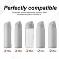 thumbnail image 4 of BPPEG 4Pcs Replacement Stopper for Water Bottle,Top Lid Gasket for 16Oz 19Oz 24Oz 32Oz 40Oz Seal Bottle Cap Mouth Stopper Part Silicone Plug Accessories Bpa-Free (Gray), 4 of 7