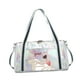 thumbnail image 3 of Bolso de baile para mujer, bolso de lona, ​​bolso de hombro portátil, bolso de fiesta, bolso de fin de semana Plata, 3 of 9
