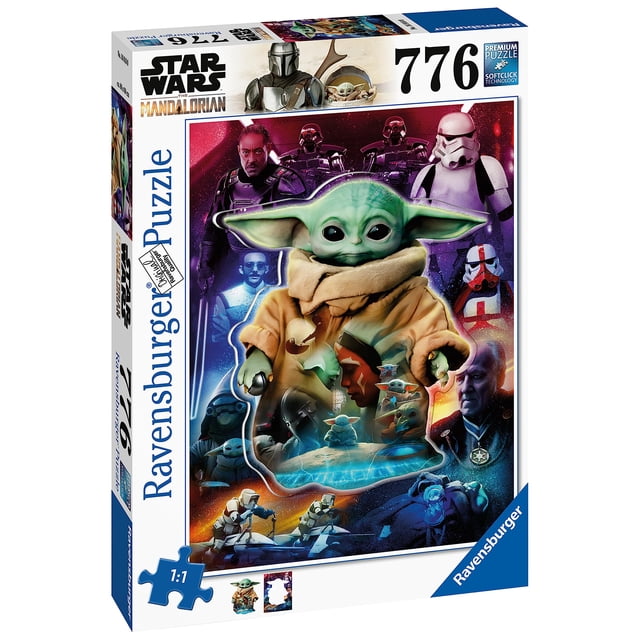 Puzle Ravensburger Mandalorian Grogu Journey 776 piezas