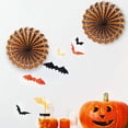 thumbnail image 3 of Abanico de papel de Halloween Calavera Fantasma Festival Fondo de fiesta Suministros de decoración para centro comercial Casa embrujada Decoración de bar Colgante de panal, 3 of 5