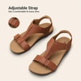 thumbnail image 6 of DREAM PAIRS Women's Comfort Walking Sandals Arch Support Athletic Sandals with Adjustable Straps Ergonomic Non-Slip Outdoor Strappy Sandals, 6 of 8