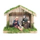 thumbnail image 2 of Nacimiento de Jesucristo Pesebre Resina Artesanía Decoración Regalo religioso 3 personas Zulema Escena de Navidad, 2 of 8