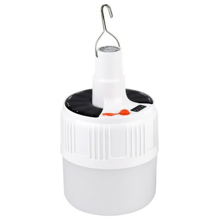 khvru Outdoor USB Rechargeable Solar Bulb Light Home Mobile Remote Control Light Emergency Power Outage Lighting Tools