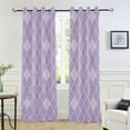 thumbnail image 5 of Blackout Curtains Window Curtain for Bedroom Living Room 1 Panel 82"x42" Purple Block, 5 of 8