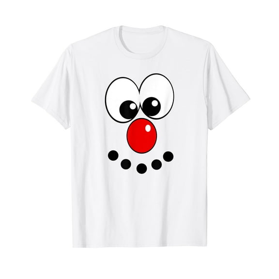Matching Family Christmas Snowman Face Shirt for Kids T-Shirt