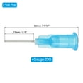 thumbnail image 2 of Agujas dispensadoras de punta roma Uxcell 23 Ga x 0.5 pulgadas, 100 Pcs Dispensador de Líquidos Industrial, 2 of 5