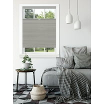 Simple Elegance by Ben&Jonah Top Down-Bottom Up Cordless Honeycomb Cellular Shade 29"L x 64"W Dove Grey