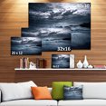 thumbnail image 2 of Designart - Sochi Sea Storm en Bleu - Toile Murale Paysage Moderne, 2 of 2