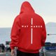 thumbnail image 4 of MHFRRA Sudaderas y Sudaderas para Hombre, Jersey de Manga Larga con Estampado para Uso Casual, Actividades Al Aire Libre y Comodidad En El Hogar Rojo, 4 of 6