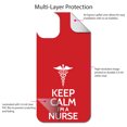 thumbnail image 4 of DistinctInk Custom SKIN / DECAL compatible with OtterBox Symmetry for iPhone 11 Pro (5.8" Screen) - Red White "Keep Calm I'm a Nurse" - Show Your Support for Nurses, 4 of 5