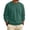 Dark Green_002, variant on Domuza Mens Warm Fleece Crewneck, Long Sleeve Pullover Sweatshirt, Relaxed Fit Top for Everyday Wear - Royal Blue 3XL