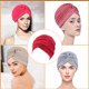 thumbnail image 4 of Turbante elástico Sonducket Sombrero de pirata Vino rojo, 4 of 6