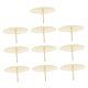 thumbnail image 5 of unbranded 10Ud Base De Metal Para Velas Pilar Con Pinza Antideslizante Para Celebraciones, 5 of 7