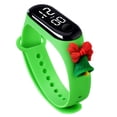 thumbnail image 1 of Reloj electrónico LED de muñeca navideña para niños y niñas, relojes LED digitales de moda, reloj de pulsera con correa ajustable., 1 of 3