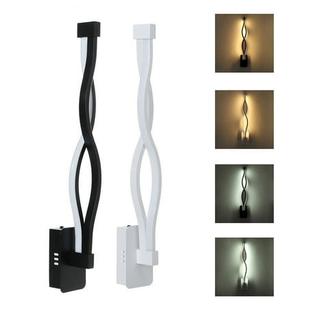 ceiling mount sconce fixture 16w minimalist 2x indoor led bedroom modern light