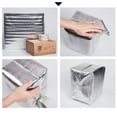 thumbnail image 7 of 20PCS Insulated Bags for Insulated Shipping Box, Aluminum Foil Insulated Grocery Bags Food Delivery Pouch, 11.8 in X 15.7 In, 7 of 7