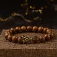 thumbnail image 3 of RSAMD Dragon 10MM Wood Moonstone Lava Men Women Healing Balance Bracelets 2019-7#, 3 of 5