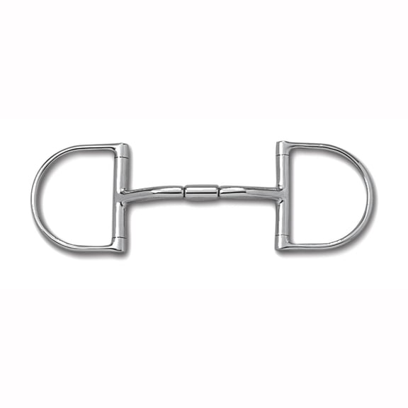 Myler Level 2 English Dee Mullen Barrel Stainless Bit With O Hooks