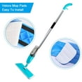 thumbnail image 3 of Almohadillas de microfibra Spray Mop, Almohadillas de limpieza de microfibra para Spray Mop y Reveal Mops lavables, 42 x 14 cm, 3 piezas Xemadio LN-0625, 3 of 8