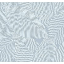 NextWall Summer Magnolia Coastal Peel and Stick Wallpaper