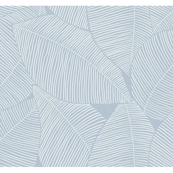 NextWall Summer Magnolia Coastal Peel and Stick Wallpaper