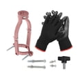 thumbnail image 4 of Adaptador de taladro de acero inoxidable, instalación rápida o desmontaje con guantes, duradero para accesorios de taladro eléctrico, taladro eléctric juego completo Sunnimix Adaptador de broca, 4 of 8