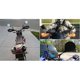 thumbnail image 5 of Universal Motorcycle 1 Pair Folding Mirror Motorcycle Side Rearview Mirror 10mm Rearview Accessory, 5 of 5