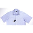 thumbnail image 3 of Club Room Mens Wrinkle-Resistant Button Down Dress Shirt, Purple, 17, 3 of 5