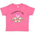 thumbnail image 3 of Inktastic Pawpaw's Girl Heart Flowers Girls Baby T-Shirt, 3 of 5
