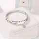 thumbnail image 2 of Brazalete Pulsera cristal zirconia corazon plata Ryscom casual, 2 of 5