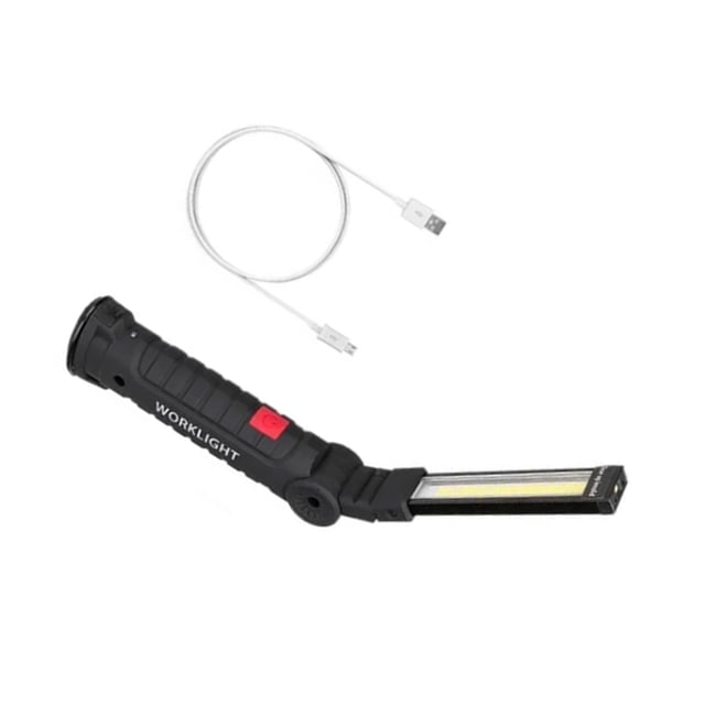 Luz de trabajo Bling Bling para reparación de automóviles linterna LED plegable