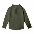 thumbnail image 5 of LTTVQM Men's Henley Shirts Long Sleeve Casual T-Shirt Henley Button Pullover Shirt Green S, 5 of 7