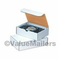 thumbnail image 2 of 100 - 8x8x4 White Corrugated Shipping Packing Box Boxes Mailers, 2 of 3
