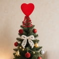 thumbnail image 4 of Adornos navideños, adornos navideños, regalos navideños, adorno de estrella en la parte superior del árbol de primavera, decoración navideña para el hogar, estrella superior, 4 of 8