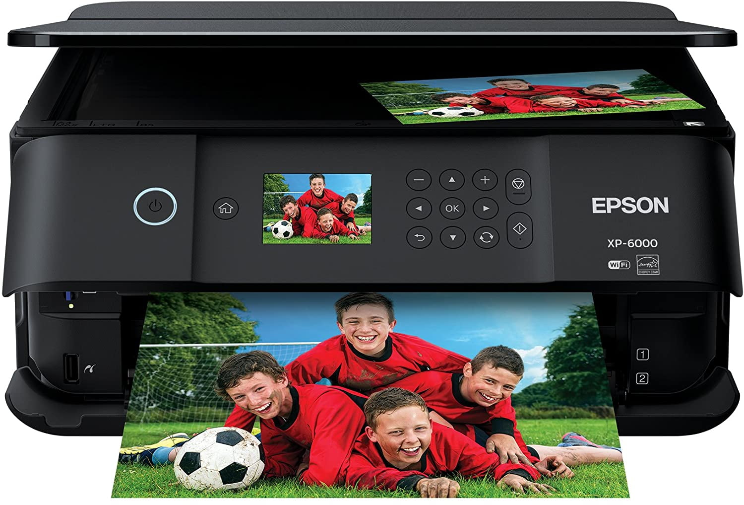 Expression Premium XP-6000 Wireless Color Photo Printer Scanner & Copier and Fax -