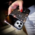 thumbnail image 2 of Funda de teléfono de diamante brillante con joyas de cambio Gradual de espejo de lujo para iPhone 14, 13, 12, 11 Pro, X, Xr, Xs Max, 7, 8 Plus, SE2020 Fivean unisex, 2 of 2