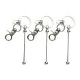 thumbnail image 4 of Llavero con cuentas Strade Fareast Limited, Kit de fabricación de joyas, metal, plateado, 4 of 8