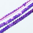 thumbnail image 3 of Plastic Paillette Beads Sequins Beads Ornament Accessories Flat Round Blue Violet 6mm about 100yards/roll, 3 of 3