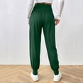 thumbnail image 3 of Lmueinov Leggings with Pockets for Women High Waisted Tummy Control Yoga Pants Elastic Wide Waistband Casual Joggers for Daily Workout Loungewear S-3XL, 3 of 7
