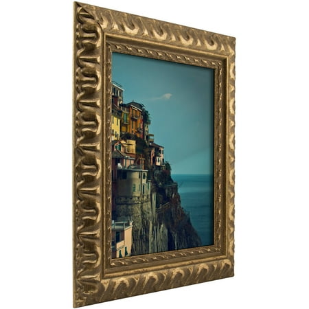 Craig Frames Bravado Ornate Antique Bronze Picture Frame