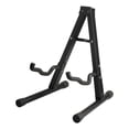 thumbnail image 1 of Soporte Para Guitarra, Material De Hierro, Negro, Plegable, Diseño único, Estable, Marco En Forma De A, Soporte De Exhibición Para Bajo, 1 of 4