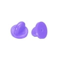 thumbnail image 4 of Uxcell Pinzas de goma para broches, soporte de pin de solapa, accesorios decorativos, morado, paquete de 100, 4 of 6