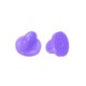 thumbnail image 4 of Uxcell Pinzas de goma para broches, soporte de pin de solapa, accesorios decorativos, morado, paquete de 100, 4 of 6