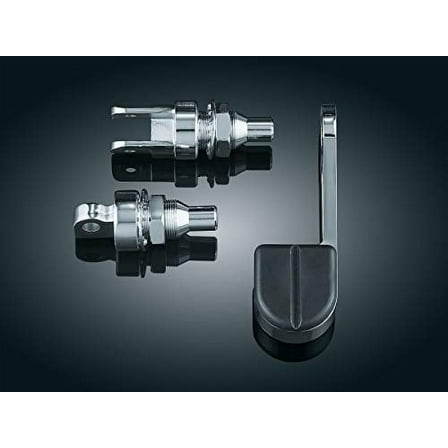 Kuryakyn 8079 Motorcycle Foot Control Component: ISO Stirrup Male Mount, Ch