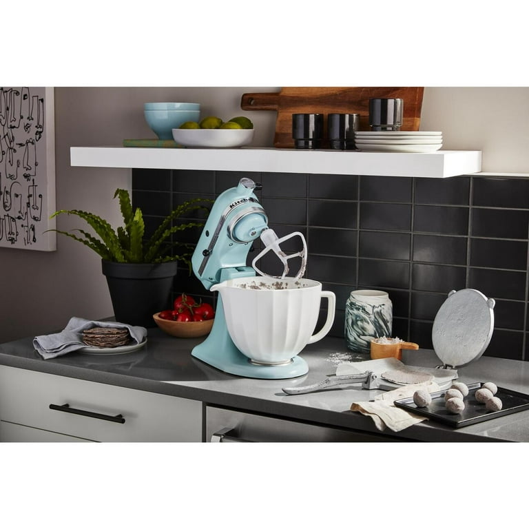 KitchenAid 5 Qt. White Ceramic Mixing Bowl - Kitchen & Company
