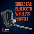 thumbnail image 2 of Voyager Legend (Poly) - Bluetooth Single-Ear (Monaural) Headset & Charging Case Bundle, 2 of 5
