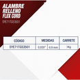 thumbnail image 3 of Soldadura Microalambre Bloosom  Flux Core 0.035 9mm 1kg Uso Sin Gas Gris, 3 of 5