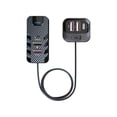 thumbnail image 2 of Binmer Car Fast Charger Multi-function 66W Car Charger Car Rear Phone Charger LED Atmosphere Light 6-port Expansion Widely Intelligent Charging, 2 of 6